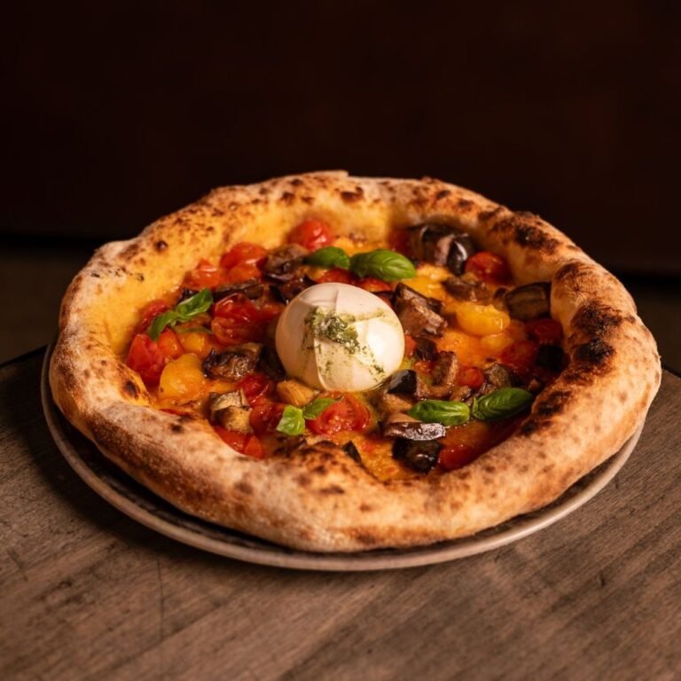 benvenuti al sud pizza melanzane fritte La Capannina Pistoia